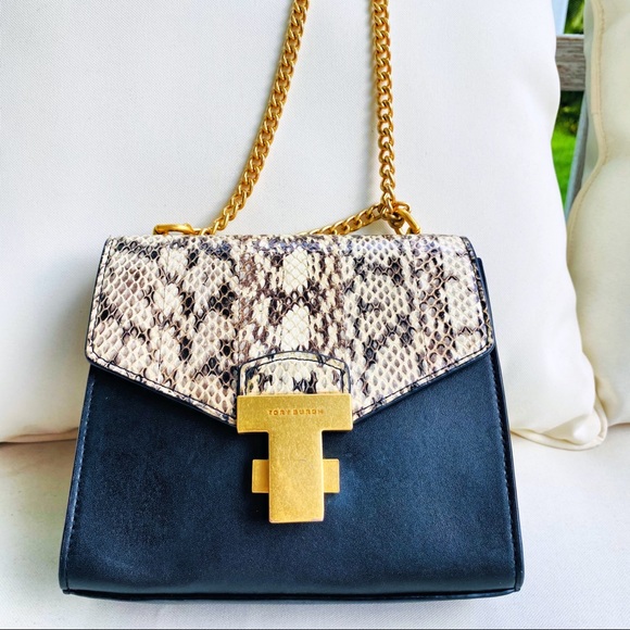 Tory Burch Juliette Exotic Mini Bag EUC - Picture 4 of 16